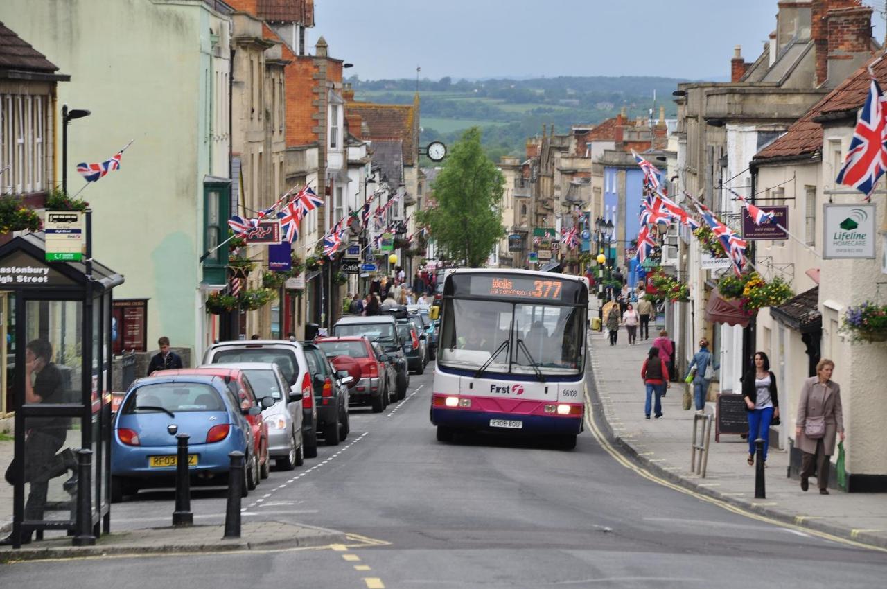 Glastonbury High Street Sanctuary- 2 Bd, Sleeps 4 Esterno foto
